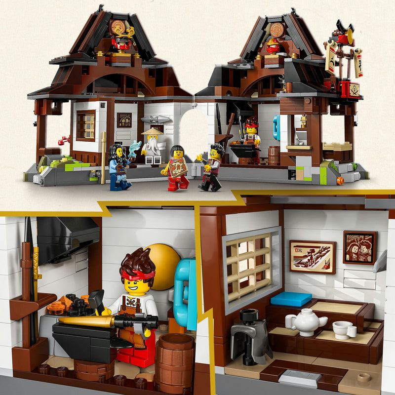 Load image into Gallery viewer, Lego ninjago 71858 15-jarig jubileum: smederij de vier wapens