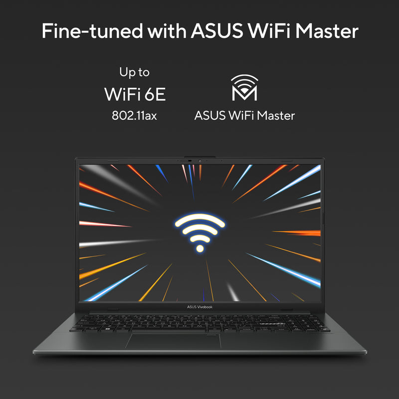 Load image into Gallery viewer, Asus vivobook go 15 e1504fa-bq5403w 15.6 laptop (zwart | ryzen 5 40 | radeon 610m | 8 gb | 512 gb ssd)