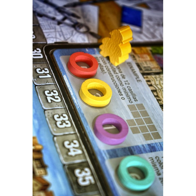 Load image into Gallery viewer, 999games 999 games cities bordspel (nederlands, 2 - 4 spelers, 30 minuten, vanaf 10 jaar)
