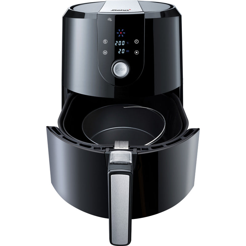Load image into Gallery viewer, Steba hf 5000 xl heteluchtfriteuse (zwart roestvrij staal, 5,2 liter)