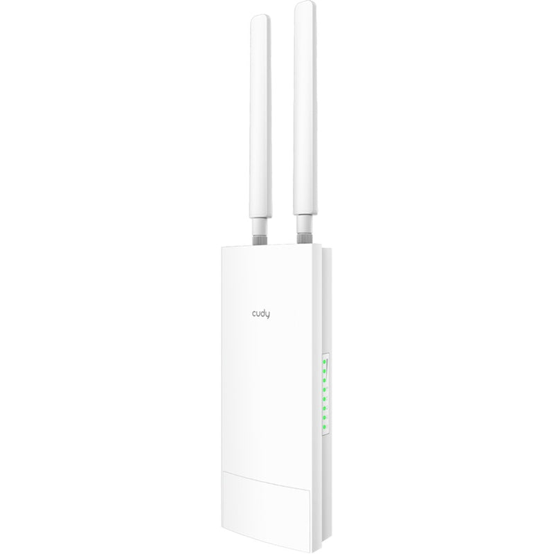 Afbeelding laden in galerijviewer, Cudy outdoor 4g lte cat 6 ac1200 wi-fi gigabit router (wit, poe, mesh, app)