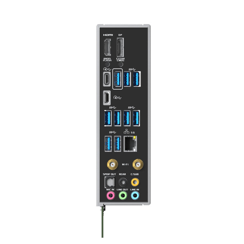 Afbeelding laden in galerijviewer, Maxsun ms-icraft z890 vertex socket 1851 moederbord (zwart, raid, 5 gb-lan, wlan, bt, sound, atx)