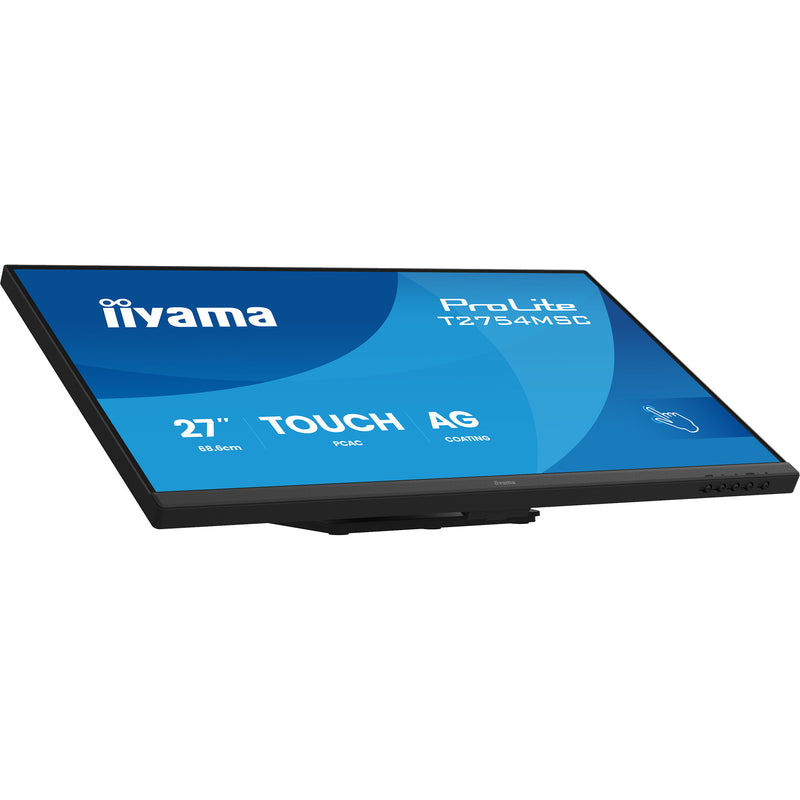 Load image into Gallery viewer, Iiyama prolite t2754msc-b2ag 27 touchscreen monitor (zwart (mat), touch, vga, hdmi, audio, usb)
