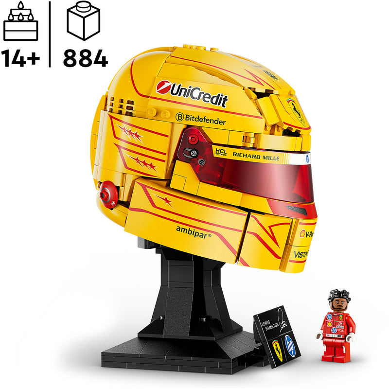 Afbeelding laden in galerijviewer, Lego editions scuderia ferrari hp helm van lewis hamilton - 43022
