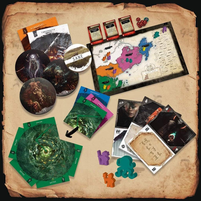Load image into Gallery viewer, European player network gates of delirium bordspel (engels, 2 - 4 spelers, 45 minuten, vanaf 14 jaar)