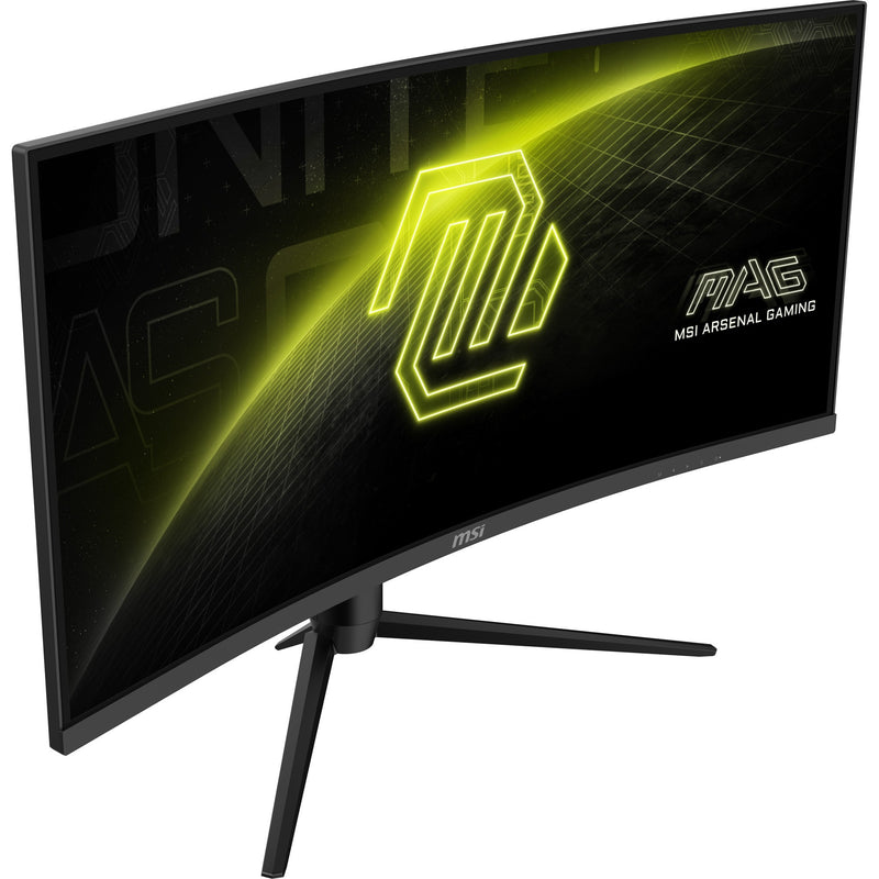 Load image into Gallery viewer, Msi mag 342cqr e2 34 curved ultrawide gaming monitor (zwart, 2x hdmi, displayport, 180 hz)