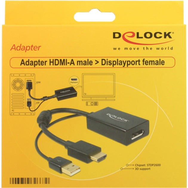Load image into Gallery viewer, Delock adapter hdmi -> displayport 1.2