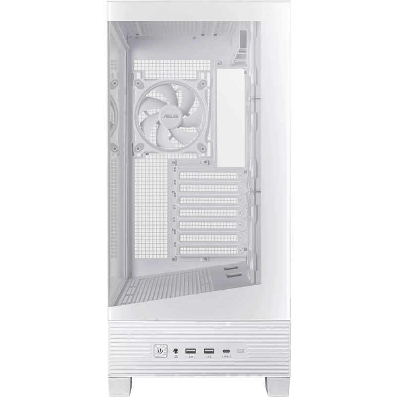 Load image into Gallery viewer, Asus a31 plus midi tower behuizing (wit | 2x usb-a | 2x usb-c | tempered glass)