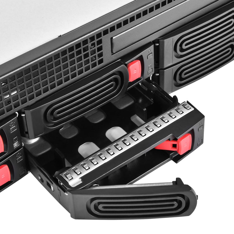 Load image into Gallery viewer, Silverstone rm21-308 rack behuizing (zwart | 1x usb-a 2.0 | 1x usb-a 3.2 (5 gbit s))