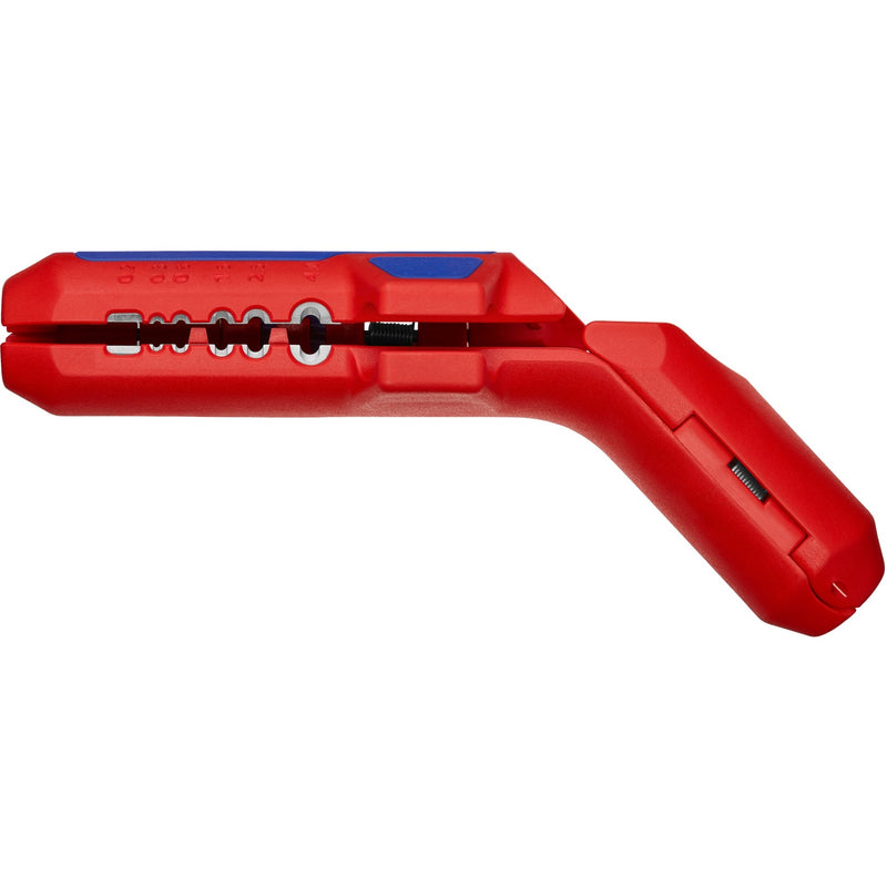 Load image into Gallery viewer, Knipex ergostrip universeel kabelstrip- ontmantelingsgereedschap (rood blauw)