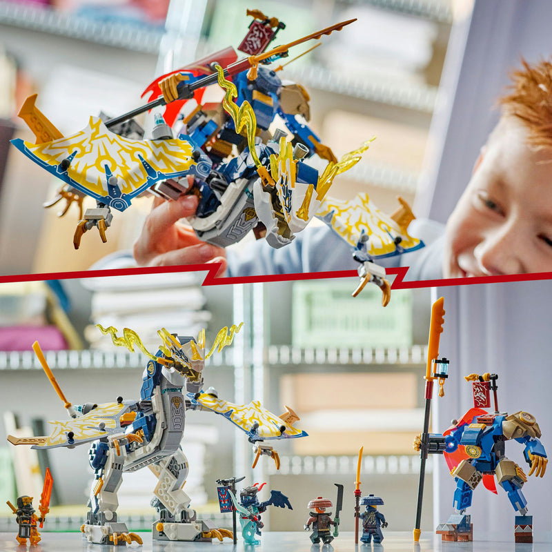 Load image into Gallery viewer, Lego ninjago - rogue's mecha drakenrijder constructiespeelgoed (71843)