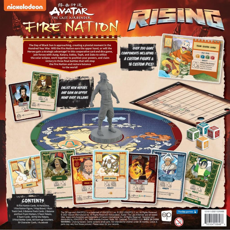 Load image into Gallery viewer, European player network rising - avatar the last airbender: fire nation bordspel (engels, 1 - 5 spelers, 60 minuten, vanaf 10 jaar)