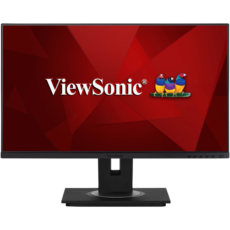Load image into Gallery viewer, Viewsonic vg2448a-2 24 monitor (zwart (mat) zilver, 1x hdmi, 1x displayport, usb-c, usb-a, sound, 100hz)