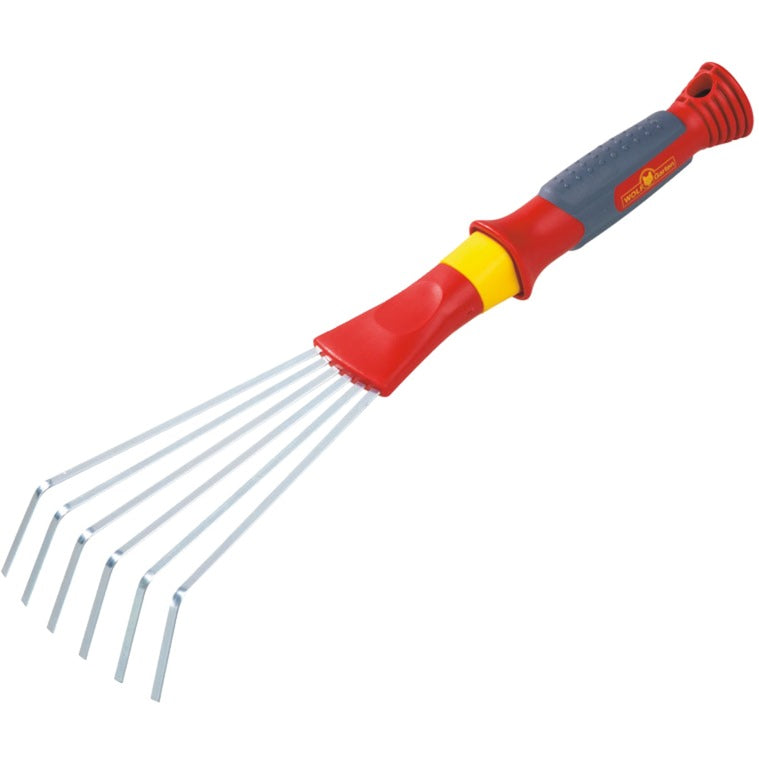 Load image into Gallery viewer, Wolf-garten ld-2k bladharkje handhark (rood geel)