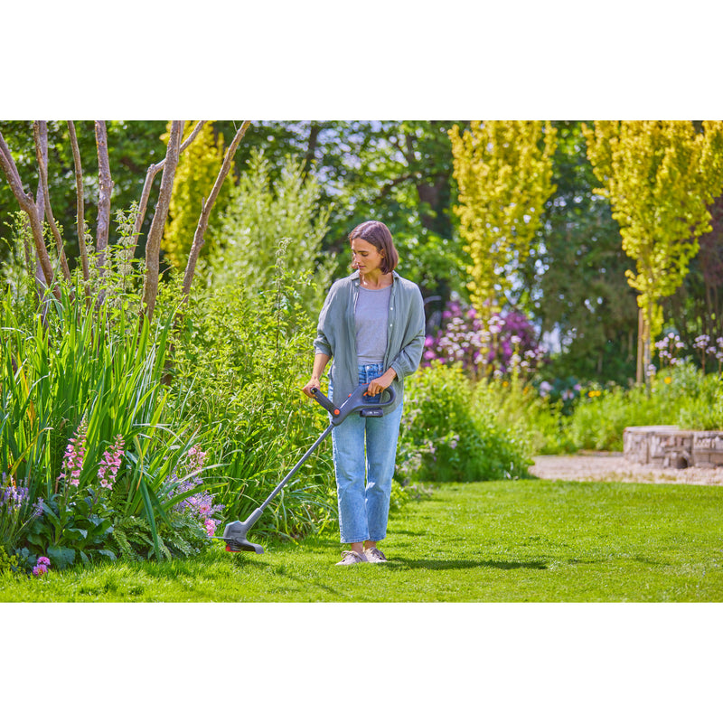 Load image into Gallery viewer, Gardena grastrimmer easytrim 25 18v (grijs turquoise, 18v p4a accu en oplader inbegrepen)