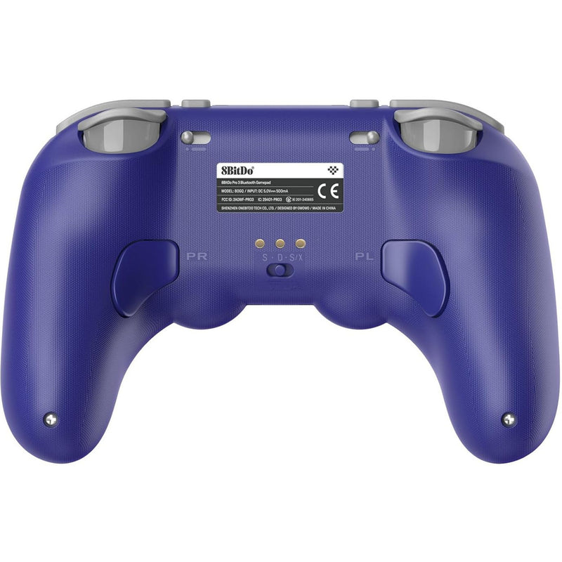 Afbeelding laden in galerijviewer, 8bitdo pro 3 bluetooth gamepad (paars wit, switch 1 2, pc, android, 2.4 ghz bluetooth usb)