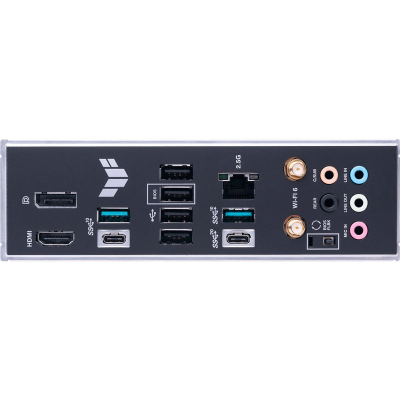 Load image into Gallery viewer, Asus tuf gaming b650-plus wifi socket am5 moederbord (zwart lichtoranje, raid, 2.5gb-lan, wi-fi 6, bt 5.2, sound, atx)