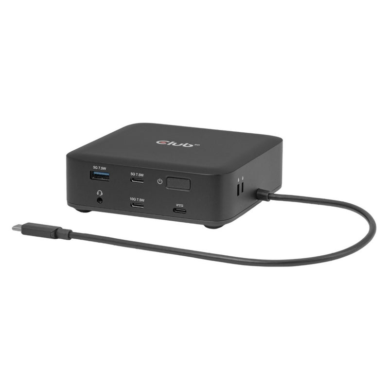 Afbeelding laden in galerijviewer, Club 3d 12-1 usb-c® quad displaylink dockingstation (zwart)