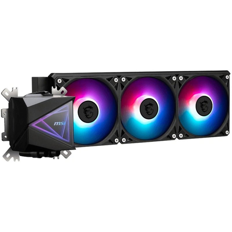 Load image into Gallery viewer, Msi mag coreliquid i360 waterkoeling (zwart, 4-pin pwm fan-connector)