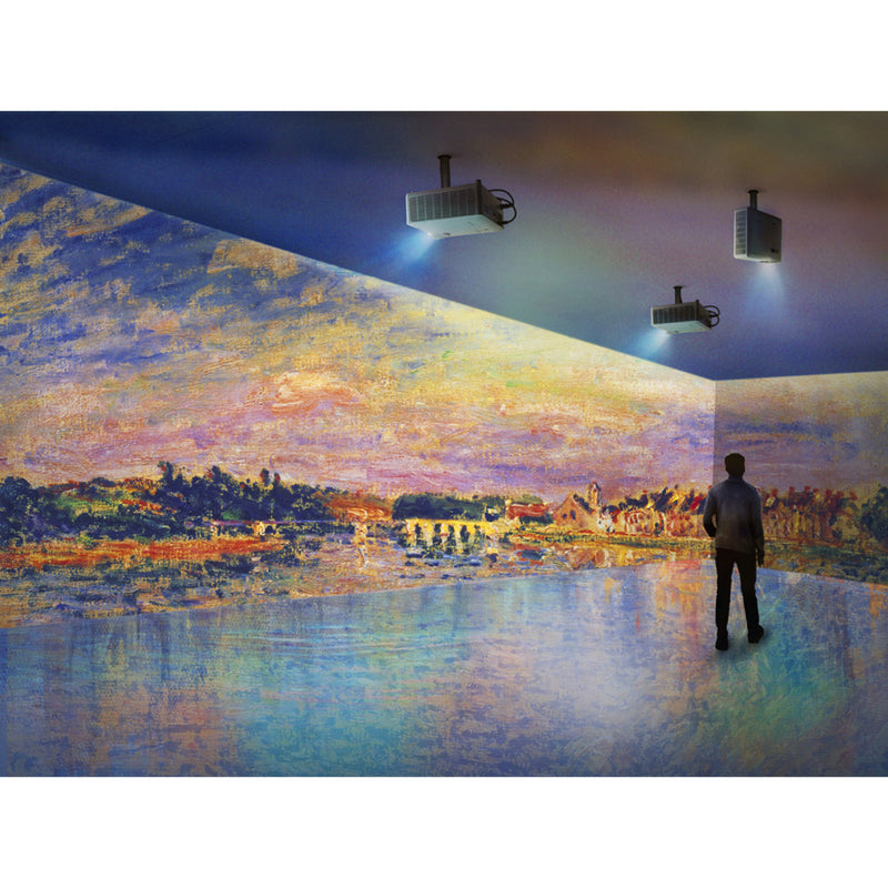 Load image into Gallery viewer, Viewsonic ls711hd 1080p korte afstand laser projector (wit, 4200 ansi lumen)