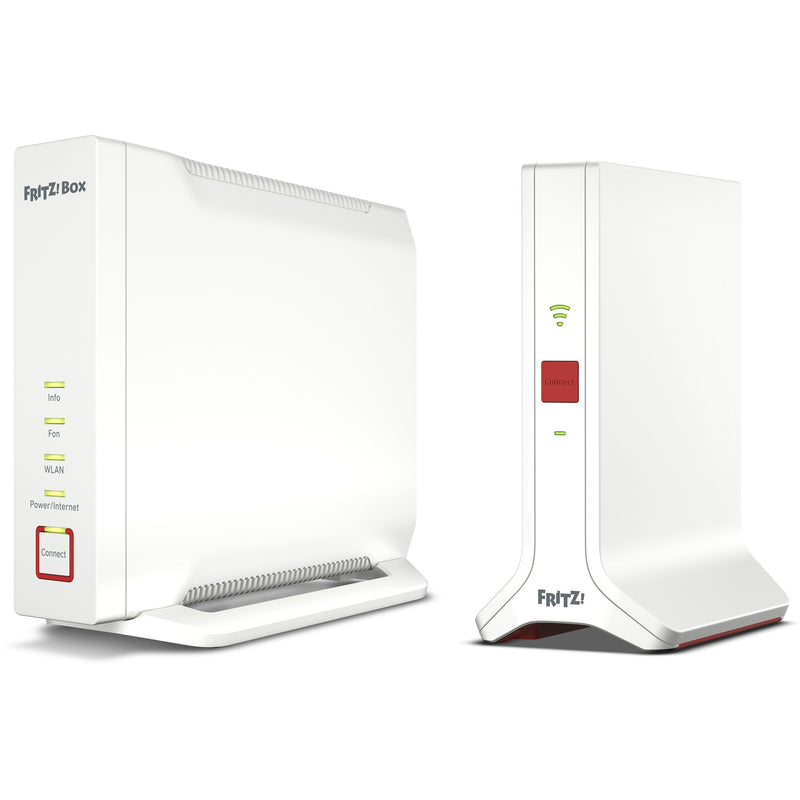 Load image into Gallery viewer, Fritz! mesh set 4060 + 3000 ax edition international mesh router (wit)