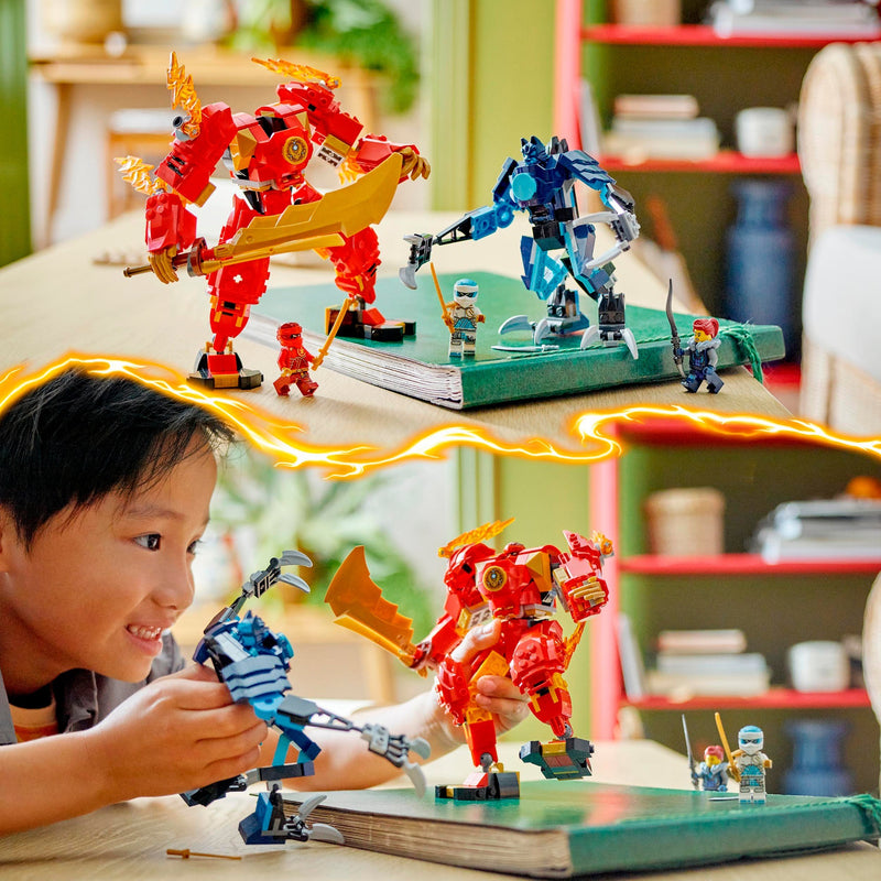Load image into Gallery viewer, Lego ninjago 71808 kais elementaire vuurmecha