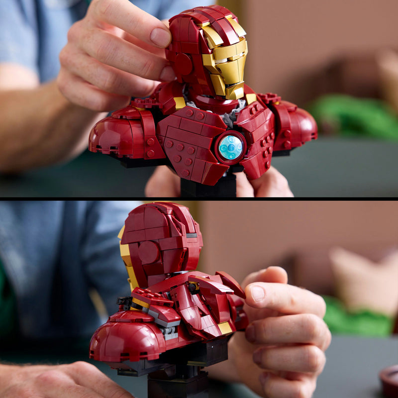 Load image into Gallery viewer, Lego super heroes marvel 76327 iron man mk4 buste
