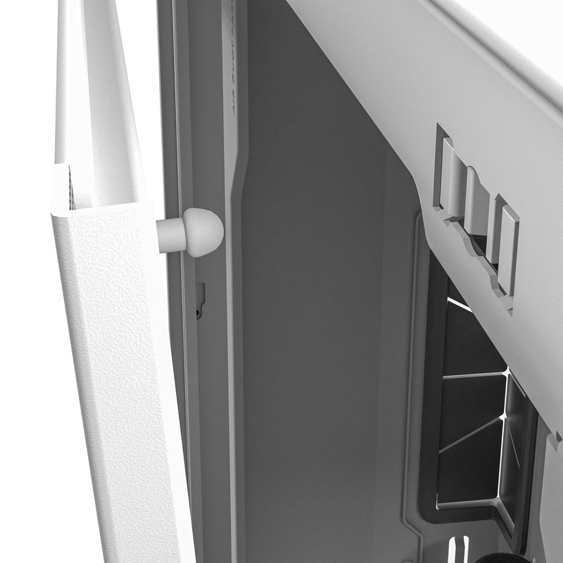 Load image into Gallery viewer, Antec c8 midi tower behuizing (wit zilver | 2x usb-a | 1x usb-c | tempered glass)