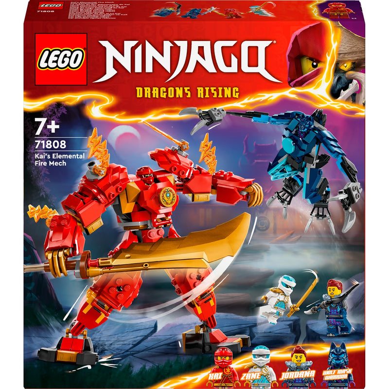 Load image into Gallery viewer, Lego ninjago 71808 kais elementaire vuurmecha