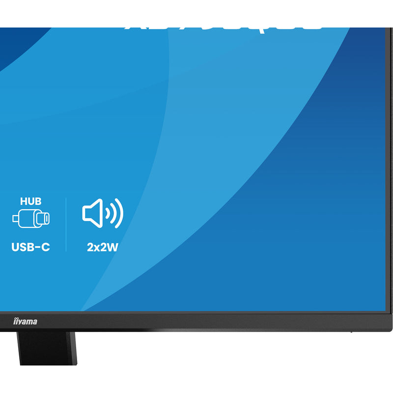 Load image into Gallery viewer, Iiyama prolite x2793qsu-b1 27 monitor (zwart (mat), hdmi, displayport, usb, audio)