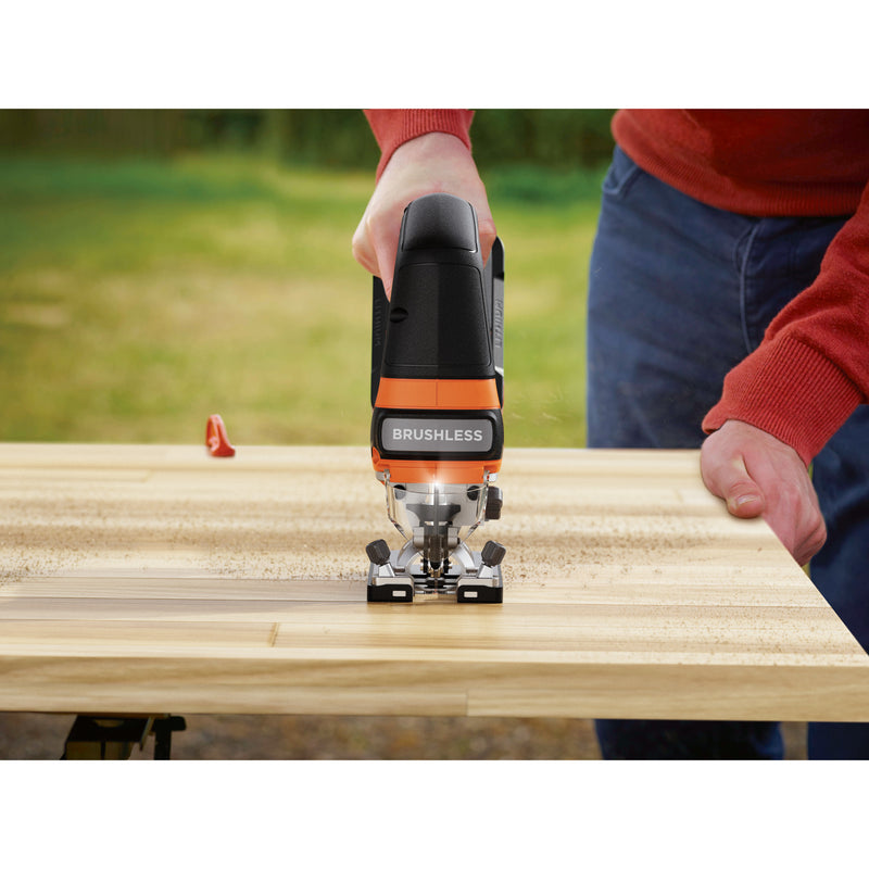 Afbeelding laden in galerijviewer, Black+decker blcjs78n-xj 18v decoupeerzaag (zwart oranje, accu en oplader niet inbegrepen)