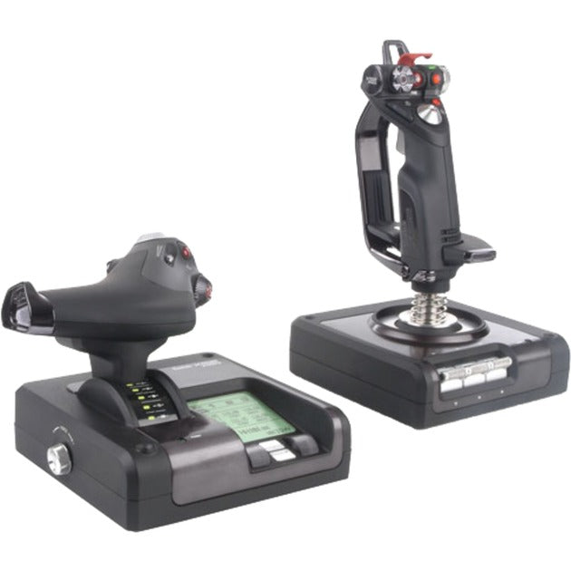 Load image into Gallery viewer, Logitech g saitek x52 pro flight gaming hotas