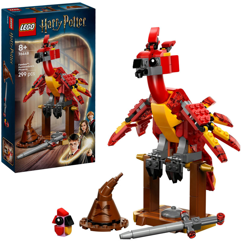 Afbeelding laden in galerijviewer, Lego harry potter - felix: de feniks van perkamentus constructiespeelgoed (76448)