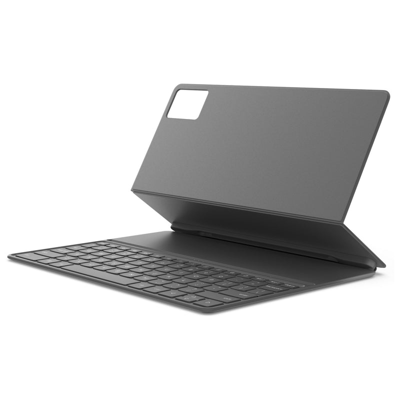 Afbeelding laden in galerijviewer, Lenovo folio toetsenbord voor idea tab plus - qwerty (us internationaal) tablethoes (grijs)