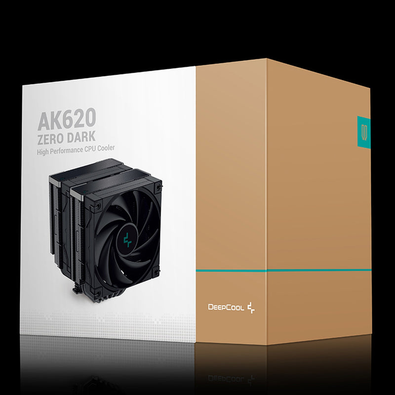 Load image into Gallery viewer, Deepcool ak620 zero dark cpu-koeler (zwart)