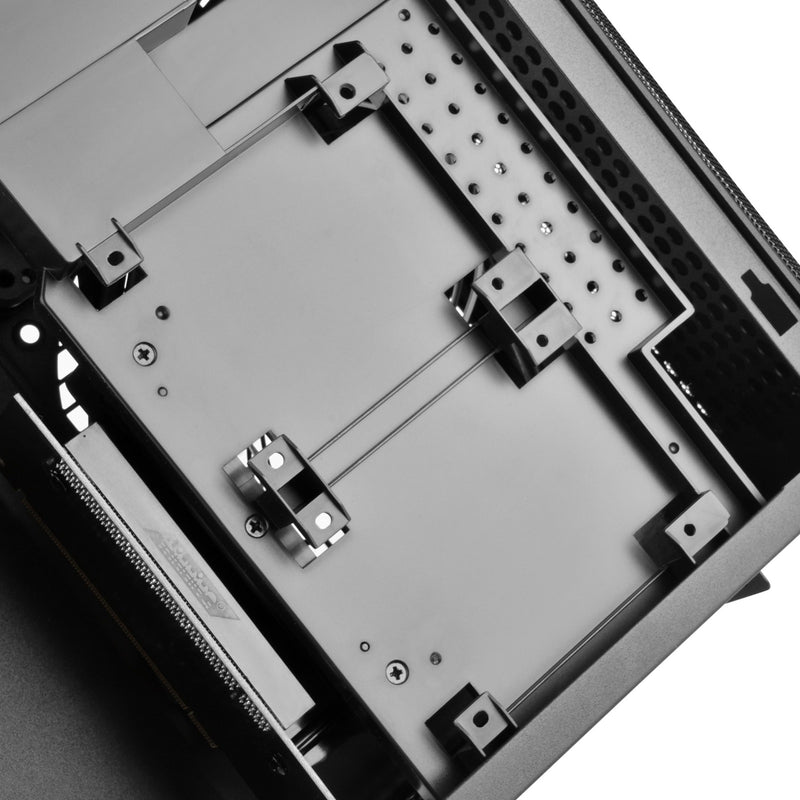 Load image into Gallery viewer, Silverstone sst-ftz01b-e desktop behuizing (zwart | 2x usb-a)