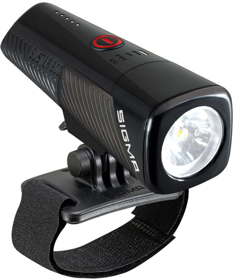 Load image into Gallery viewer, Sigma koplamp Buster 800 LED helmhouder -Li-ion accu USB