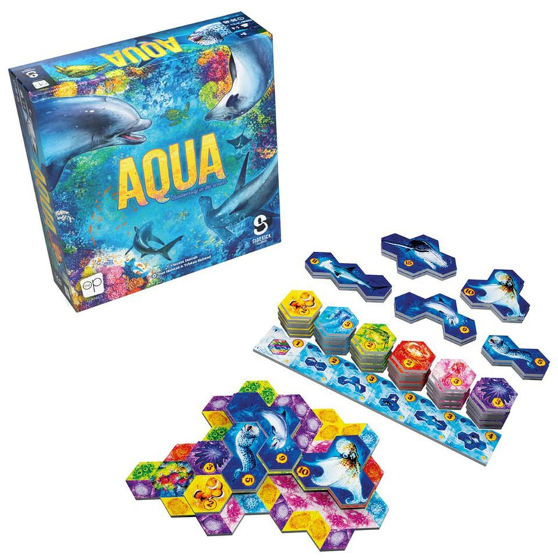 Load image into Gallery viewer, Ty european player network aqua: biodiversi in the oceans bordspel (engels, 1 - 4 spelers, 30 - 45 minuten, vanaf 8 jaar)