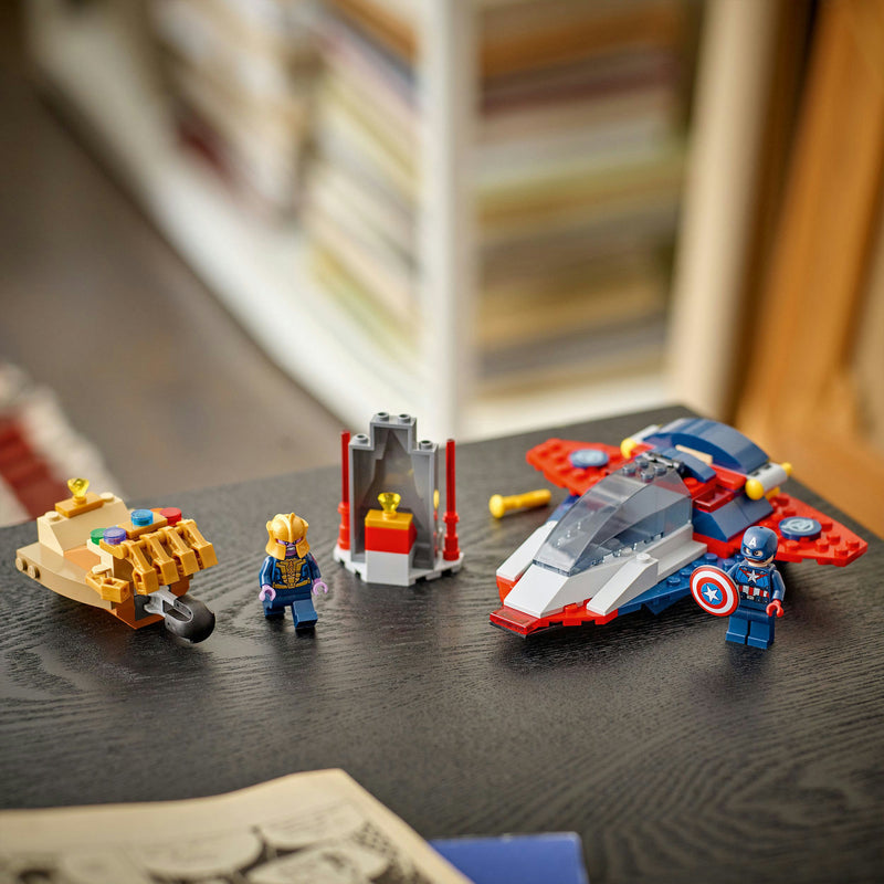 Load image into Gallery viewer, Lego super heroes marvel 76319 captain america vs. thanos