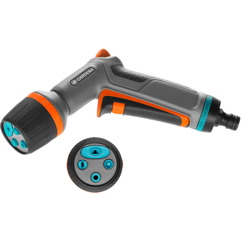Load image into Gallery viewer, Gardena comfort reinigingspistool ecopulse spuitpistool (grijs oranje, 18304-20)
