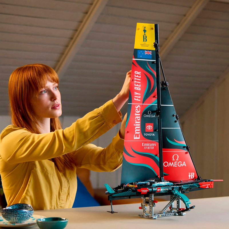 Afbeelding laden in galerijviewer, Lego technic - emirates team new zealand ac75 jacht constructiespeelgoed (42174)