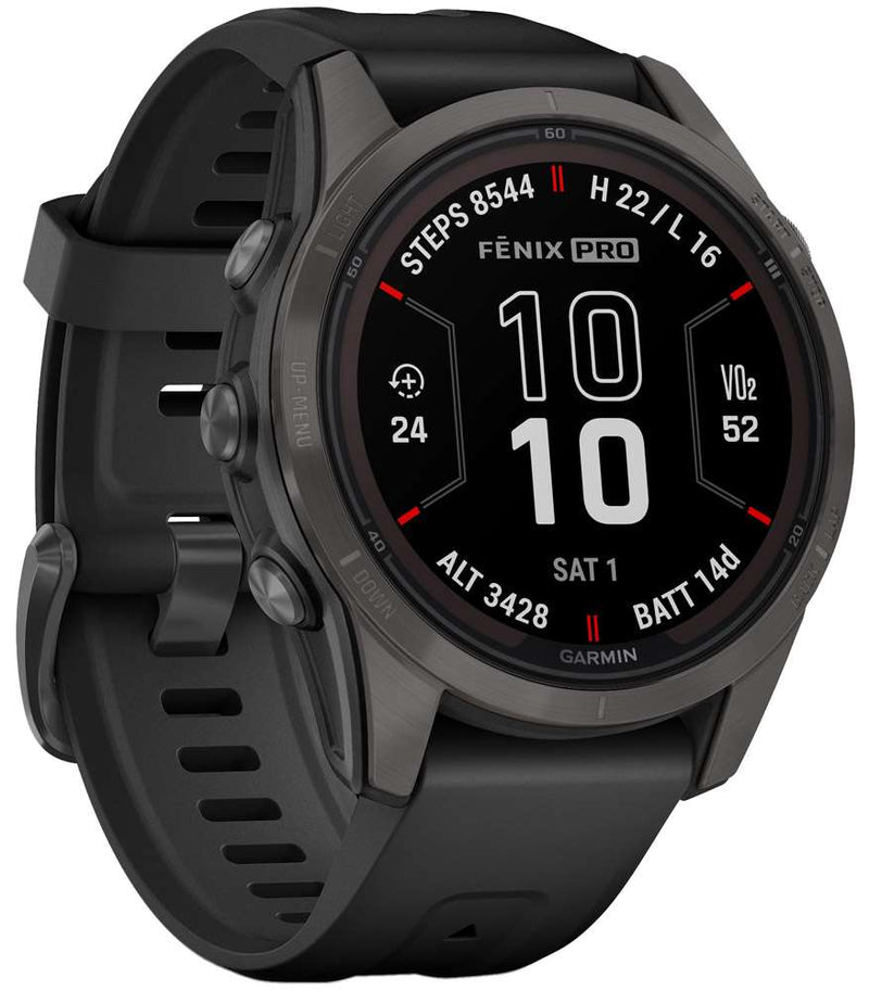 Load image into Gallery viewer, Garmin fenix® 7s pro - sapphire solar 42mm edition - gps multisport smartwatch