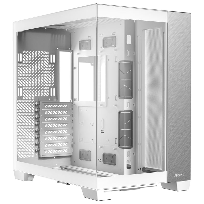 Load image into Gallery viewer, Antec c8 midi tower behuizing (wit zilver | 2x usb-a | 1x usb-c | tempered glass)