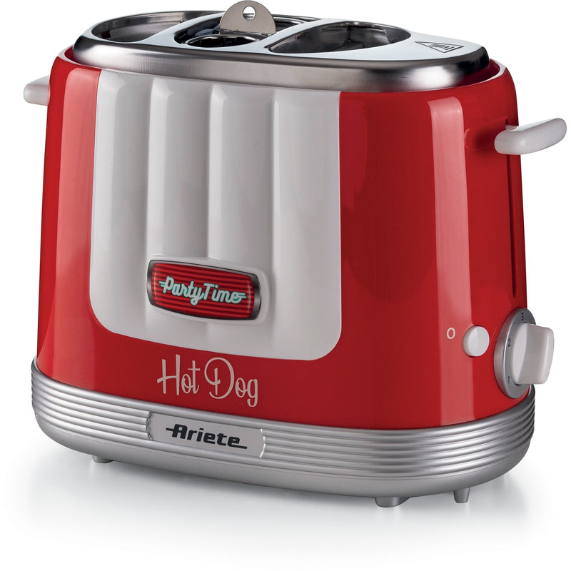 Load image into Gallery viewer, Ariete party time hotdogmaker 0206 00 hot dog maker (rood wit)