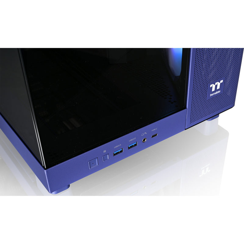 Load image into Gallery viewer, Thermaltake view 380 xl tg argb future dusk midi tower behuizing (paars | 2x usb-a | 1x usb-c | rgb | window)