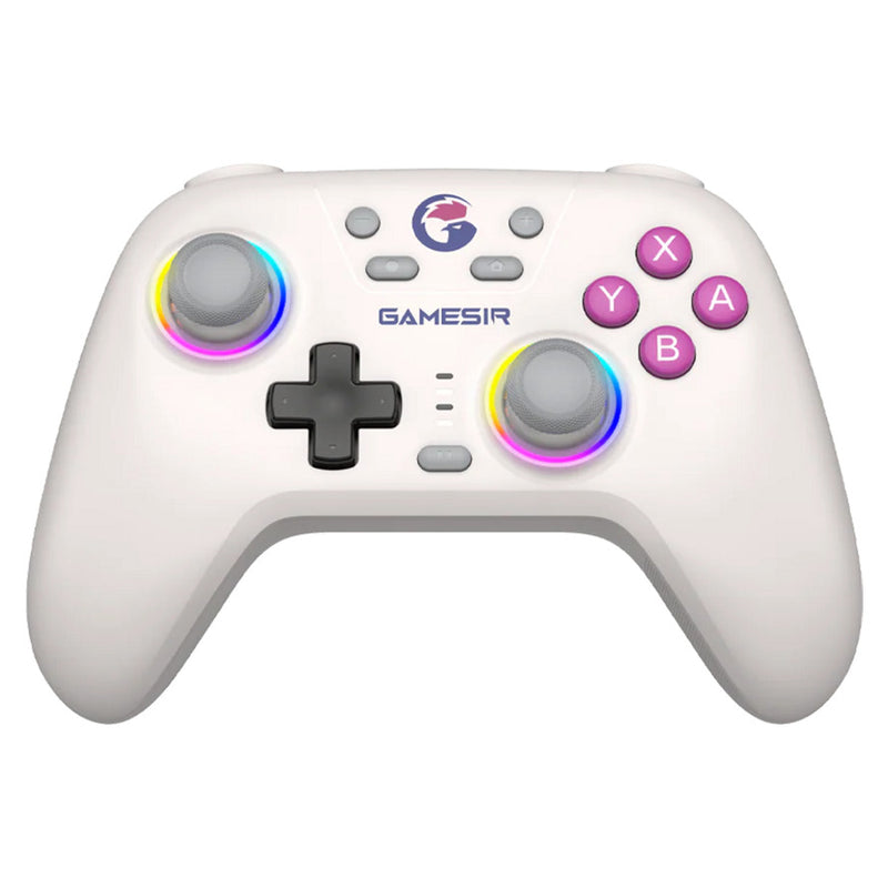 Afbeelding laden in galerijviewer, Gamesir nova hd rumble ns controller (wit, pc, steam, android, ios, switch, bluetooth 2.4 ghz usb)