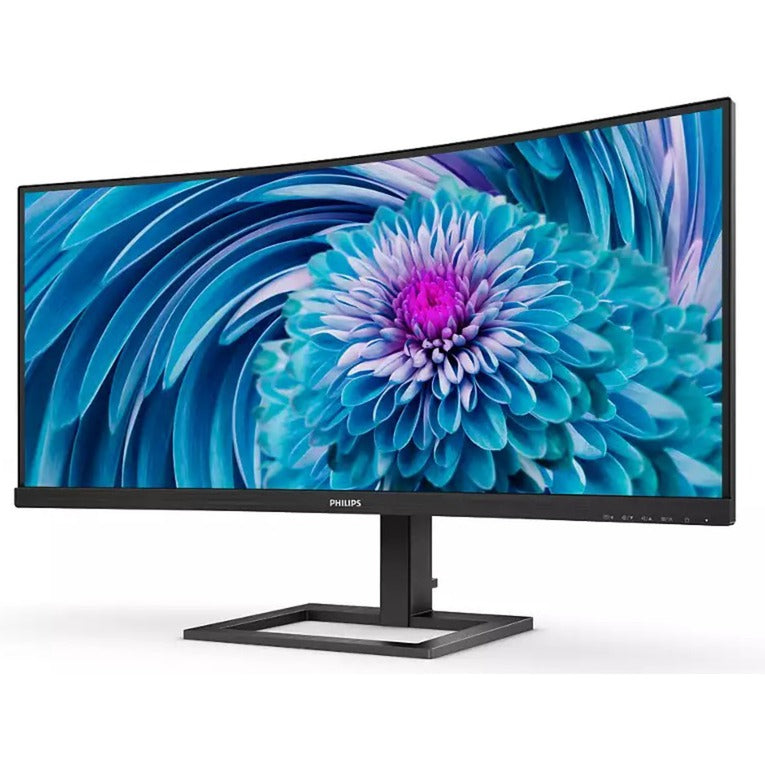 Afbeelding laden in galerijviewer, Philips 346e2cuae 00 34 curved ultrawide monitor (zwart, hdmi, displayport, 4x usb-a, usb-c)