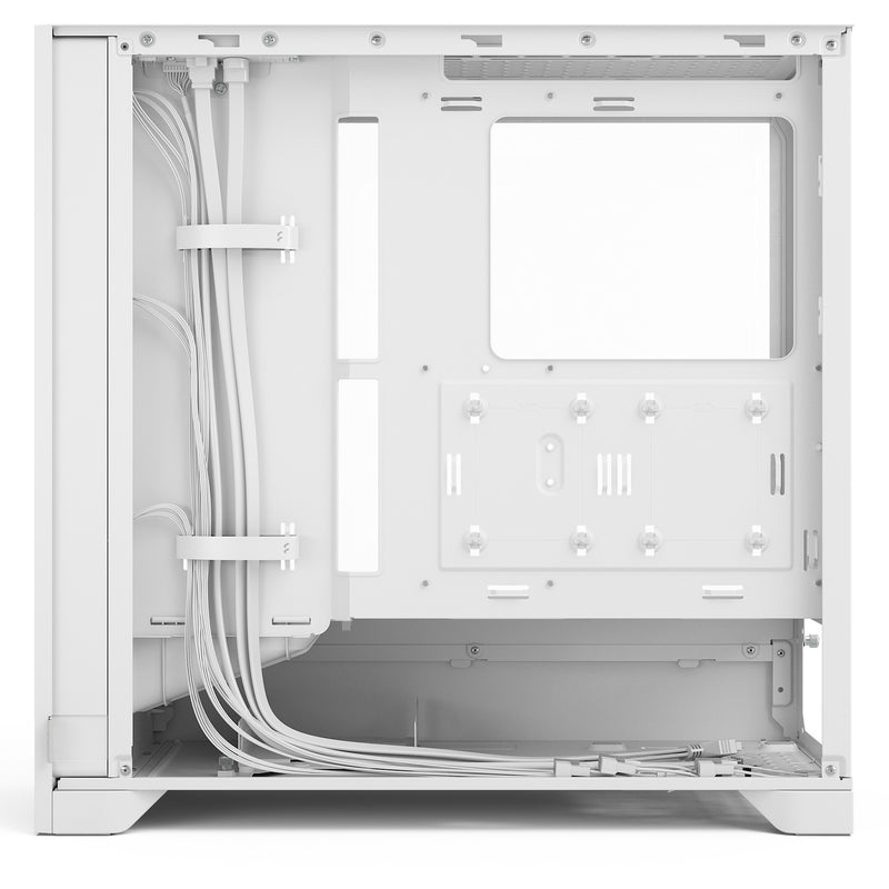 Afbeelding laden in galerijviewer, Fractal design pop 2 air rgb midi tower behuizing (wit | 1x usb-a | 1x usb-c | rgb | tempered glass)