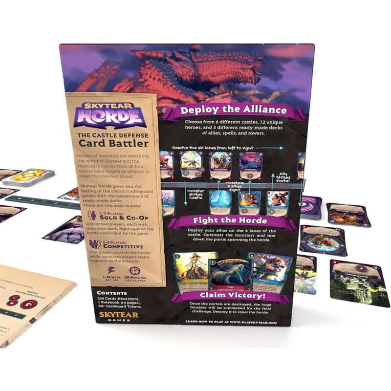 Afbeelding laden in galerijviewer, European player network skytear horde bordspel (engels, 1 - 3 spelers, 30 minuten, vanaf 14 jaar)
