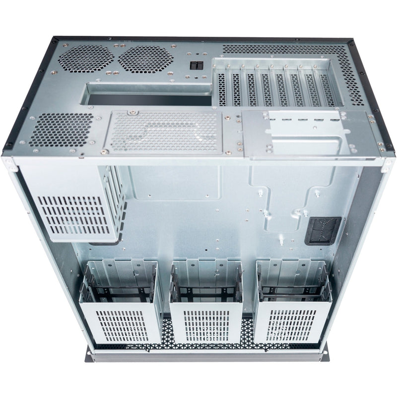 Load image into Gallery viewer, Silverstone rm600 rack behuizing (zwart)